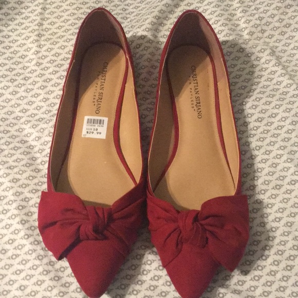 red flats payless